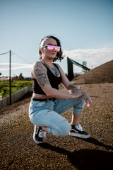 Afterhour gloss black frame/spectrum lens