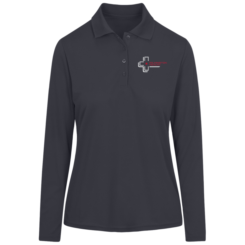 Ladies' Pinnacle Long Sleeve Pique Polo