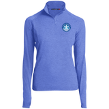 Ladies' Quarter Zip Performance Pullover w/ Thumbholes