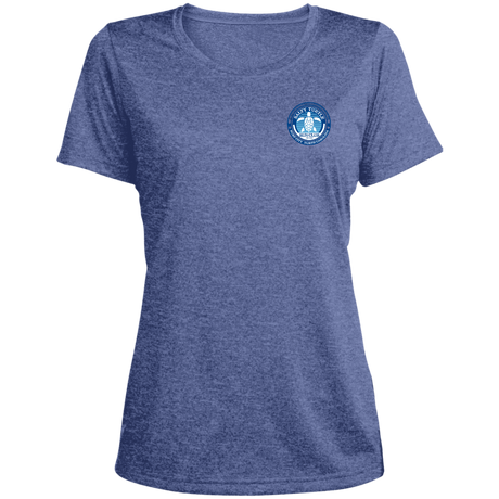 Ladies' Heather Scoop Neck Performance Tee