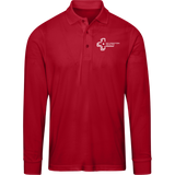 Men's Pinnacle Long Sleeve Pique Polo