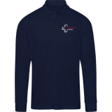 Men's Pinnacle Long Sleeve Pique Polo