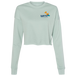 Ladies' Cropped Fleece Crew