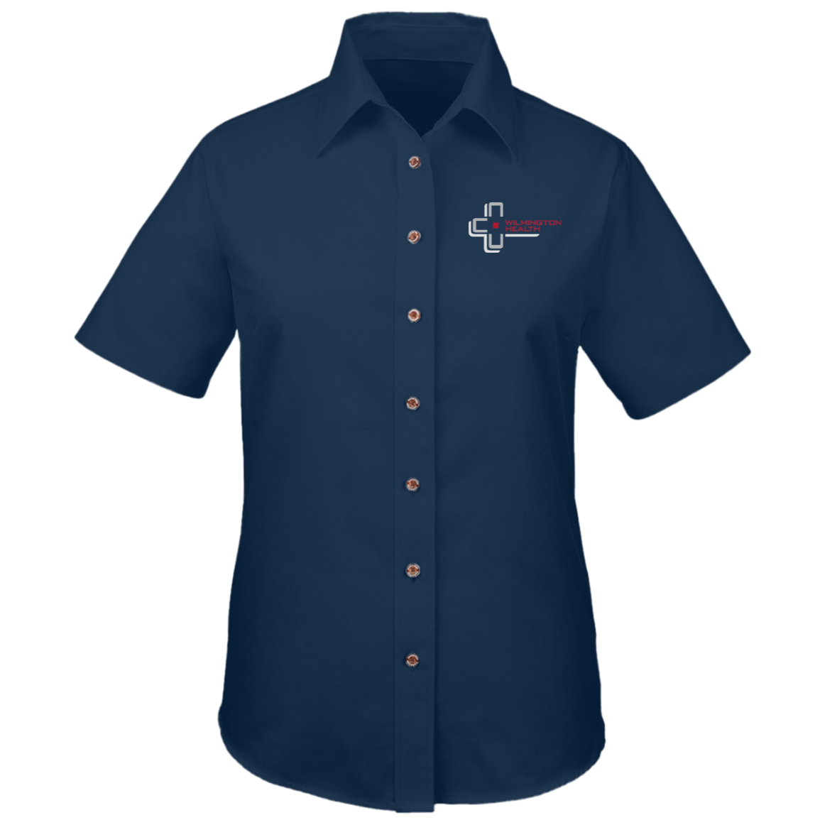 Ladies' Easy Blend Short Sleeve Twill Shirt