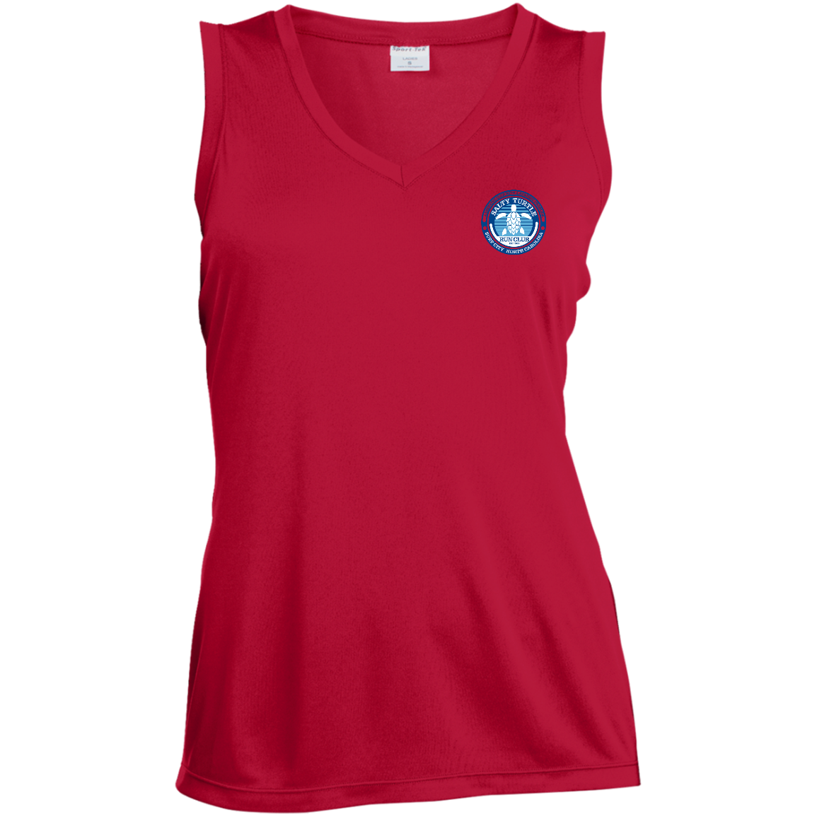 Ladies' Sport-Tek® Sleeveless V-Neck PosiCharge® Performance Tee