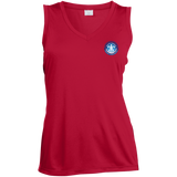 Ladies' Sport-Tek® Sleeveless V-Neck PosiCharge® Performance Tee