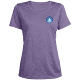 Ladies' Heather Scoop Neck Performance Tee