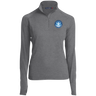 Ladies' Quarter Zip Performance Pullover w/ Thumbholes