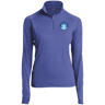 Ladies' Quarter Zip Performance Pullover w/ Thumbholes