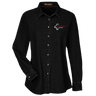 Ladies' Long Sleeve Black Denim Shirt