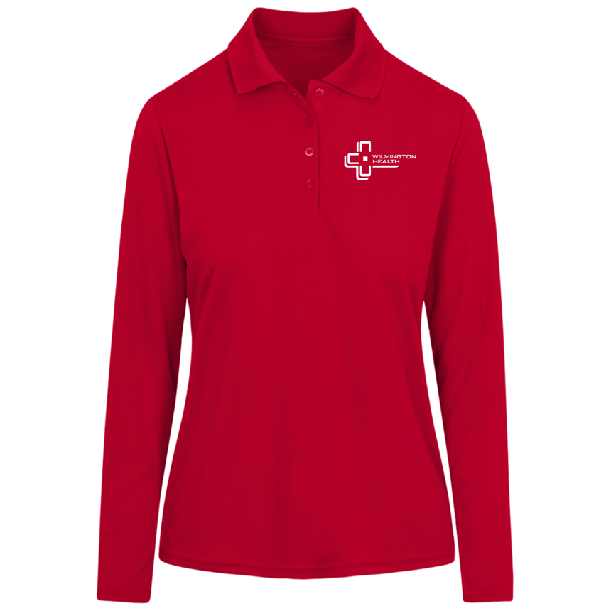 Ladies' Pinnacle Long Sleeve Pique Polo