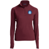 Ladies' Quarter Zip Performance Pullover w/ Thumbholes