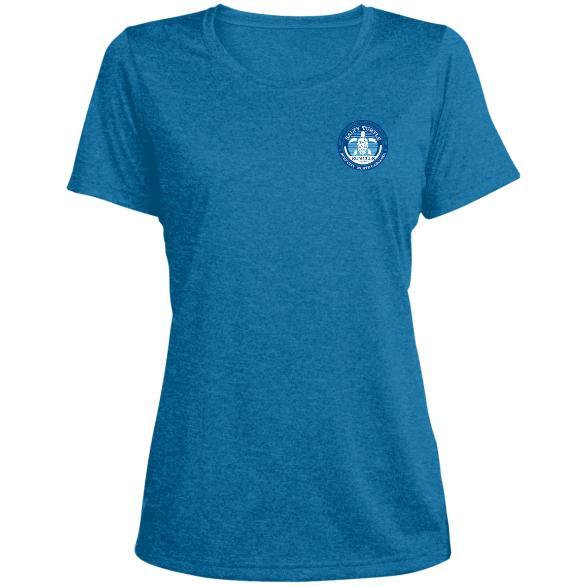 Ladies' Heather Scoop Neck Performance Tee