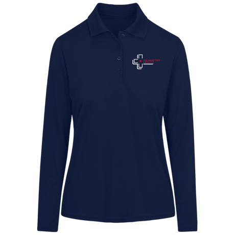 Ladies' Pinnacle Long Sleeve Pique Polo