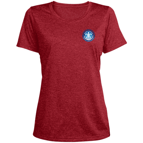 Ladies' Heather Scoop Neck Performance Tee