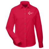 Ladies' Easy Blend Long Sleeve Twill Shirt