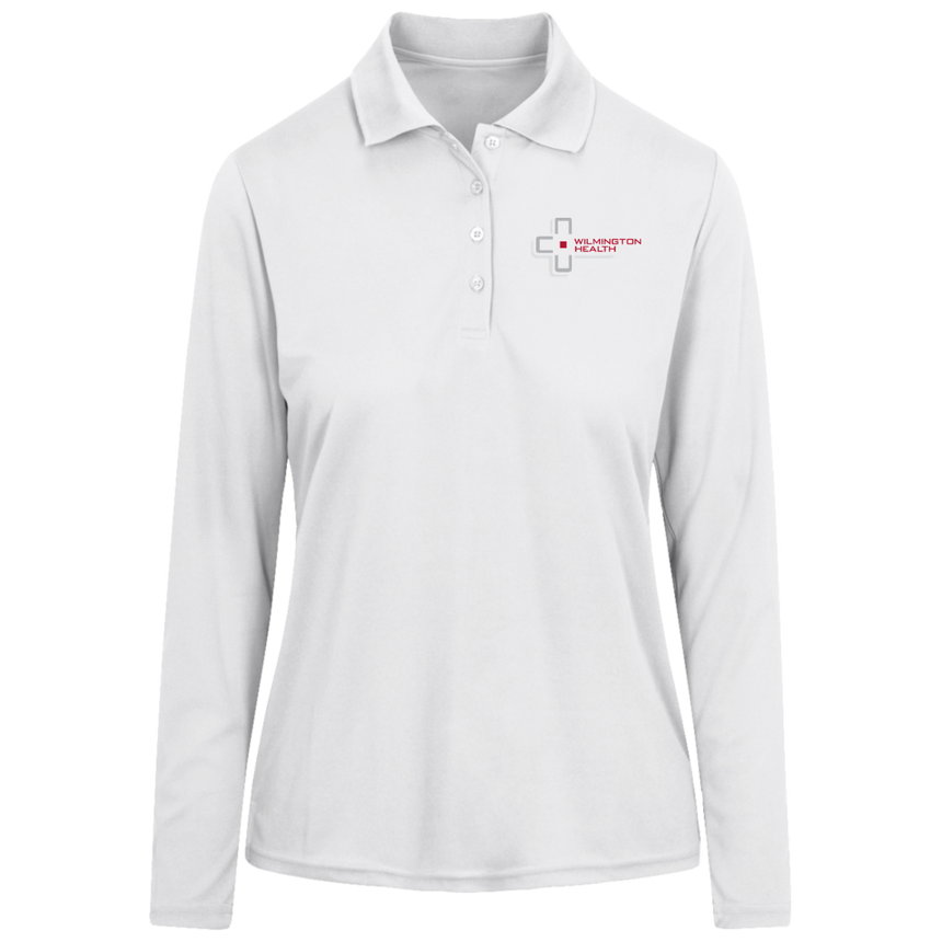 Ladies' Pinnacle Long Sleeve Pique Polo