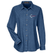 Ladies' Long Sleeve Denim Shirt