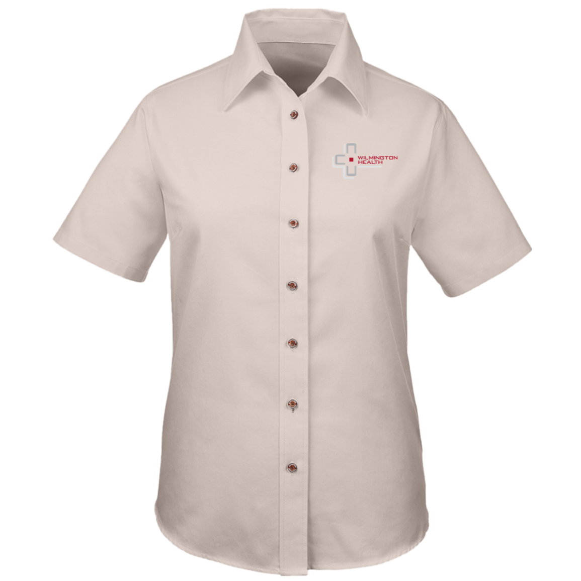 Ladies' Easy Blend Short Sleeve Twill Shirt