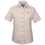 Ladies' Easy Blend Short Sleeve Twill Shirt