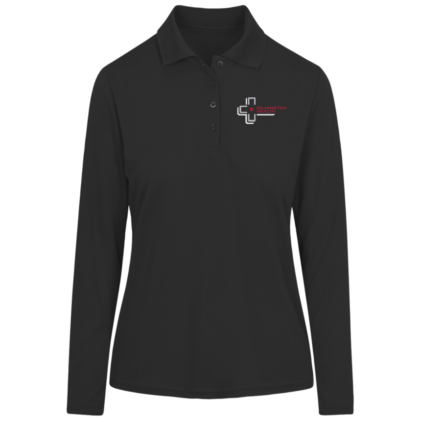 Ladies' Pinnacle Long Sleeve Pique Polo
