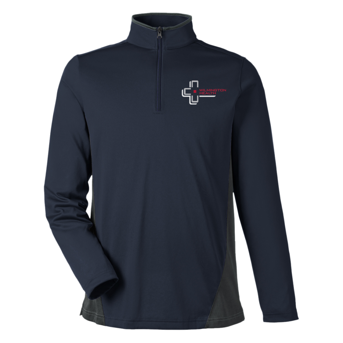 Men's Color Block Quarter Zip