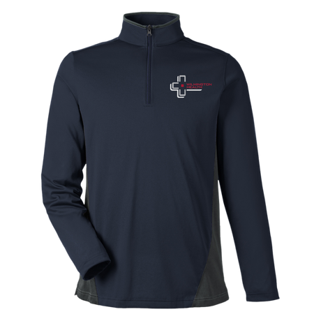 Men's Color Block Quarter Zip