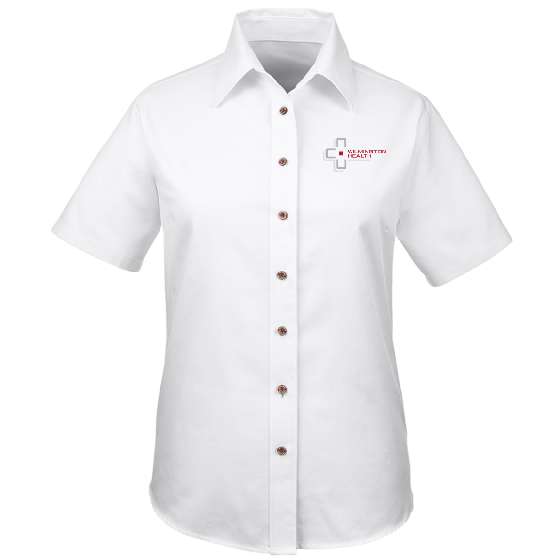 Ladies' Easy Blend Short Sleeve Twill Shirt