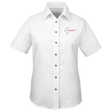 Ladies' Easy Blend Short Sleeve Twill Shirt