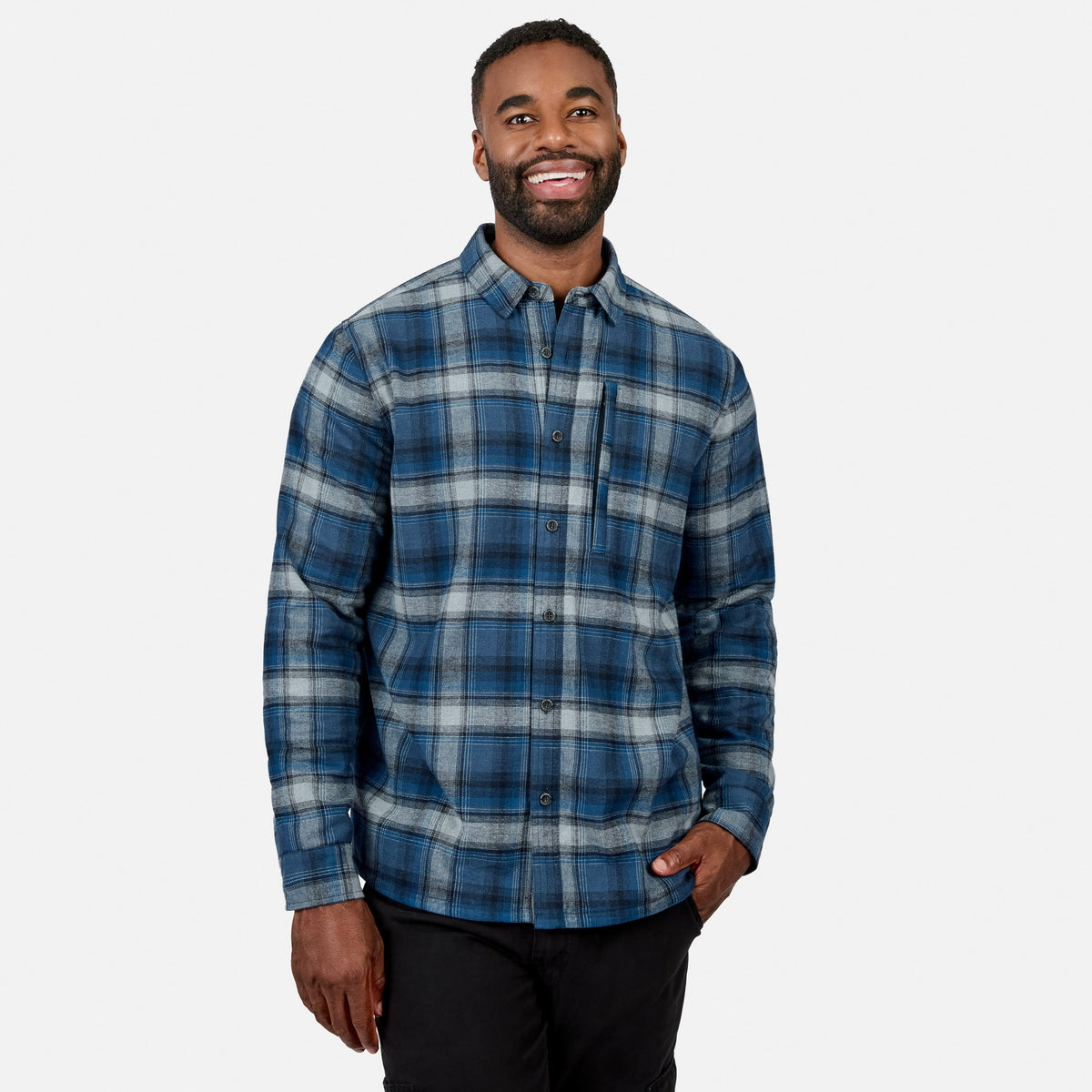 Men's Easywear II Fleece Lined Flannel Shirt