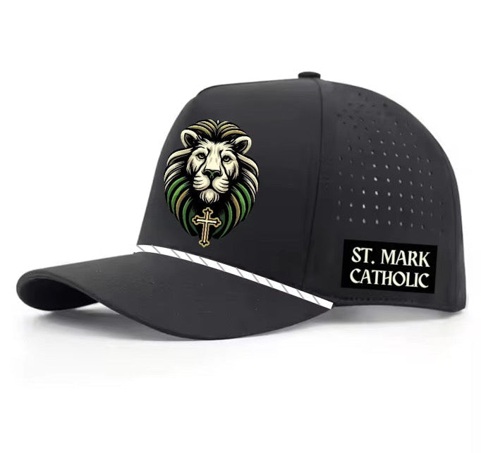Lion Pride Ripstop Rope Hat with PVC Rubber Patch