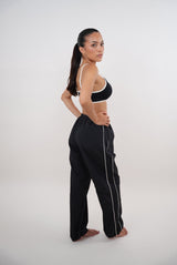 I Accept Change with Grace Black Versatile Relaxed Fit Pant