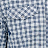 Deep Water Pearl Snap Shirt