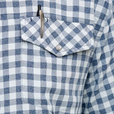 Deep Water Pearl Snap Shirt