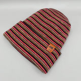 H Stitch Beanie, Multi Color Knit Winter Hats