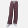 Women's Ripple Knit Long Wide Leg Pant