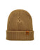 HAAKWEAR Cuffed Wide Ribbed Striped Beanie / Hat, Brown / Beige, Limited Edition - Made in USA