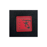 Haakwear Exclusive Love-Inspired H-Stitch Beanie – Limited Edition  Black Hat with Love Monkey