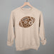 Floral Football Brown