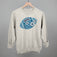 Floral Football Blue