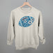 Floral Football Blue