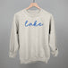 Lake Blue Script