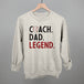 Coach Dad Legend (Baseball/Softball)