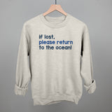 If Lost, Please Return To The Ocean (Text Only)