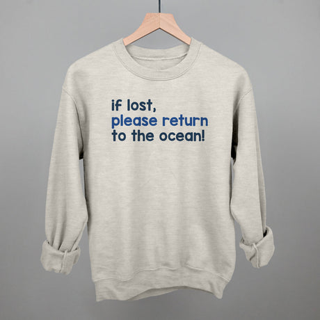 If Lost, Please Return To The Ocean (Text Only)