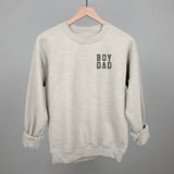 Boy Dad Block Letters (Left Chest)