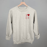 XOXO Heart (Left Chest)