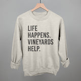 Life Happens Vineyards Help