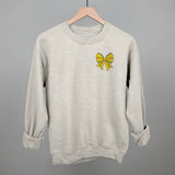 Softball Bow (Left Chest Print)