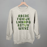 I Love You Clover Alphabet
